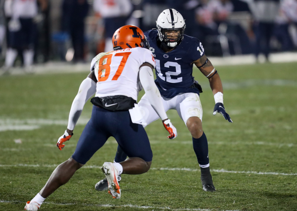 Penn State linebacker Brandon Smith went to Carolina in the fourth round.
